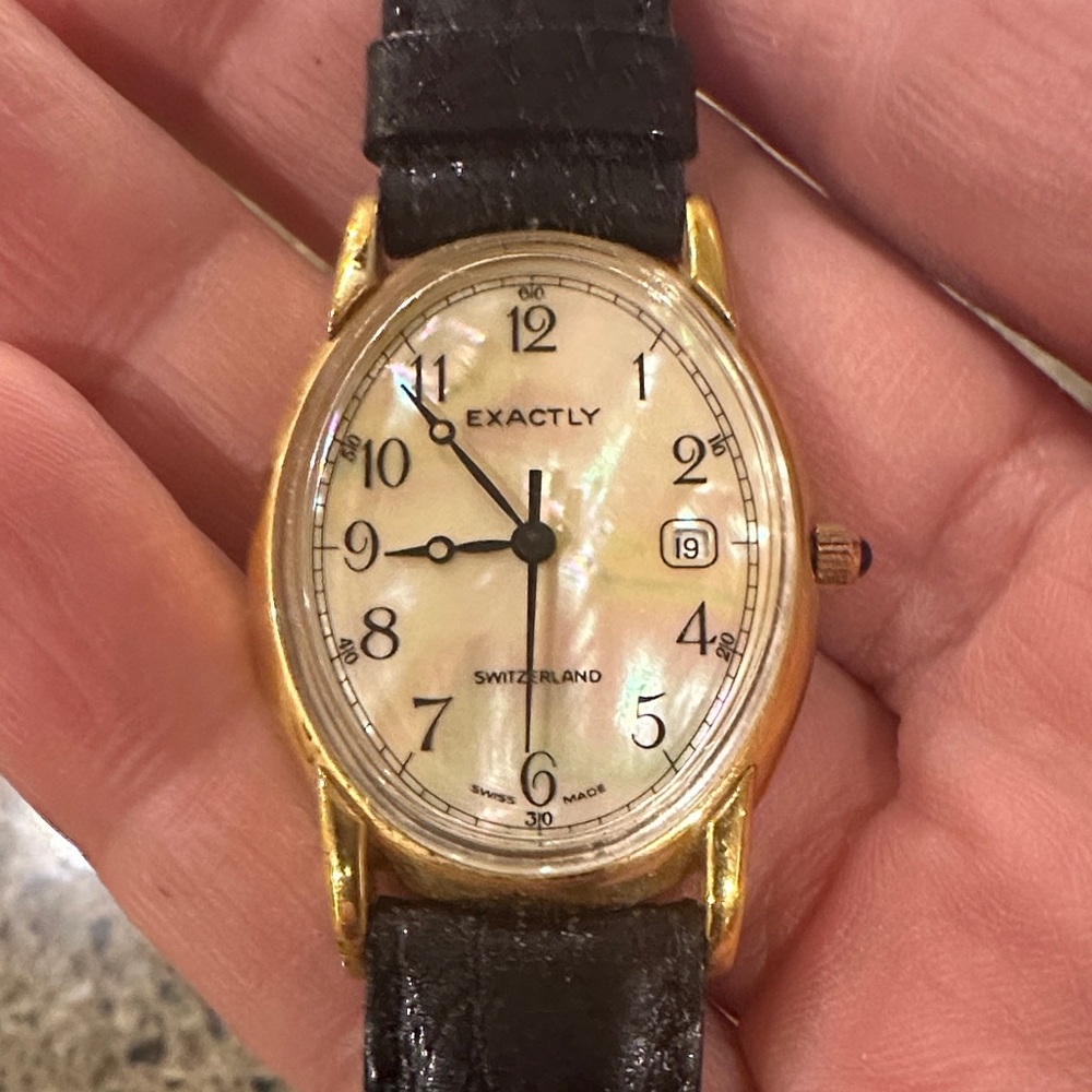 Vintage “Exactly” watch by Belair